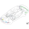 BMW G11 G12 Priekinis Kabelių Rinkinys Originalus 61129878579