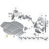 Bmw G11 G12 Variklio Gaubto Izoliacijos 51487330652 Originalus