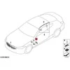 BMW G14 G15 G16 Dešinės Pusės Oro Kanalo Apdaila Originali 51137465214