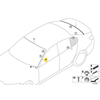 Bmw G20 G21 Dešinės Drip Molding Originalus 51317427874