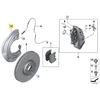 BMW G20 G21 Z4 G29 Dešinės Apsaugos Plokštė Originalus 34106871338