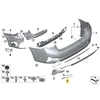 BMW G20 Galerijos Apatinis Šoninis Priedas Originalus 51127488351