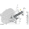 BMW G30 G11 G05 Įsiurbimo kolektorius AGR su sklendės valdymu originalus 11618598052
