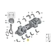 BMW G30 G11 G12 G14 G15 G16 X5 G05 X6 G06 X7 G07 Vairo Gidų Apvalkalas Violetinis Originalus 11218655142
