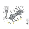 BMW G30 G11 G12 G14 G15 G16 X5 G05 X6 G06 X7 G07 Violetinis Guolių Apsauga Originalus 11218606302