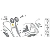BMW G30 G11 G12 G14 G15 G16 X5 G05 X6 G06 X7 G07 Išvesties kamšto reguliavimo vienetas Originalus 11368601045