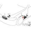 Bmw G30 G31 Dešinės Šoninės Oro Kanalo Vidinė Dėžė Originalus 51137349592