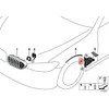 Bmw G30 G31 Dešinės Šoninės Oro Kanalo Vidinė Dėžė Originalus 51137349592