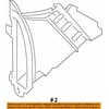Bmw G30 G31 Dešinės Šoninės Oro Kanalo Vidinė Dėžė Originalus 51137349592