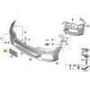 Bmw G30 G31 Numerio Plokštelių Laikikas Originalus 51138070399