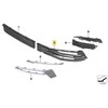 Bmw G30 G31 Oro Kairysis Įsiurbimo Angos Grillis Originalus 51117385278