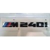 BMW G42 Juodas galinis "M240i" ženkliukas originalus 51142472854