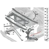BMW Galiausios Žibintų Laikiklis Dešinys 6 G32 GT 7 G11 G12 Originalus 51647375326