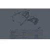 BMW R 1250 GS Galinė Rankena Juodas Bagažo Laikiklis 2017-2019 Originalus 46548403994