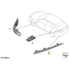 BMW Galinės Kairės Reflektorius F70 G80 M3 G82 M4 Originalus 63148081815
