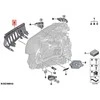 BMW Galinės Šviesos Palaikymas Kairys 63119851055 Originalus