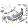 BMW Galinio Bamperio Įdėklas 1 F20 F21 51128050769 Originalus 51128050769