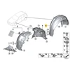 BMW Galinio Kairio Rato Angos Danga 1 F20 F21 F22 F23 Originalus 51717241857