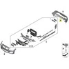 BMW Galinio Stiklo Įdėklas F20 F21 LCI 51128060304