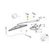 Bmw Galinio Stiklo Purkštuvėlis Originalus 61688361639