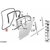 Bmw Galinių Durų Oro Juostos Galinės F30 F80 M3 Originalus 51357258330