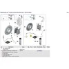 Bmw Galinių Stabdžių Kaladėlių Jutiklis 3 G20 G21 Z4 G29 Originalus 34356870354