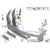 BMW Galvos Šviesos Valytuvo Dešinysis Laikiklis Originalus 51118061597