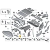 BMW Gardo Variklio Apsaugos Kairysis Originalus 51487265119