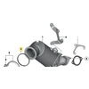 BMW Gasket Exh Turbocharger Cat Converter Originalus 18307553601