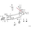 BMW Gelenk E30 1985 1993 Originalus 54348121719