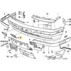 Bmw Gitter 5 E34 1989 1996 Originalus 51118148821