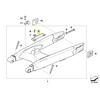 Bmw Gleitschiene K16 G 450 X 2007 2010 Originalus 27727701615