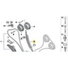 BMW Guide rail Originalus 11317594909 5' F07 GT (04/2011 — 06/2013) 5' F07 GT LCI (08/2012 — 02/2017) 5' F10 (06/2010 — 10/2016) 5' F10 LCI (08/2012 — 10/2016) 5' F11 LCI (08/2012 — 02/2017) 5' G30 (10/2015 — 12/2019) 5' F90 M5 (01/2016 — 12/2019) 6' F06 Gran Coupé (06/2011 — 03/20