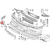 Bmw Guminis Juostelė Dešinė E36 3 51112233780