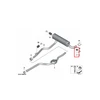 BMW F20 F21 Guminis tvirtinimas originalus 18208587578