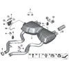 BMW Gumos Montavimo 3 E90 E92 E93 X5 E70 Z4 E85 E86 Originalus 18207544809
