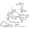 BMW Gumos Montavimo Priedas X5 E70 X6 E71 Originalus 31126855509
