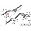 BMW Gumos Montažas F20 F21 F30 F31 Originalus 18208570668