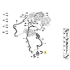 BMW Gumos Rėmelis 5 G30 7 G11 G12 8 G14 G15 X5 G05 X6 G06 X7 G07 Originalus 17118632138