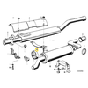 Bmw Halter 2500 3.3Li 5 E12 Originalus 18121245566