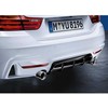 BMW Heckdiffusor Juodas Mattinis 4 F32 F33 F36 Originalus 51192339218