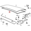 Bmw Heckklappendichtung 3 E21 M1 E26 Originalus 51711826976