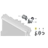 BMW Holder Šilumnešio Elektrinis Siurblys 5 G30 7 G11 G12 8 G14 G15 G16 Originalus 17119426560