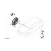 BMW I hibridinis I8 3 M2 F20 vidutinio diapazono garsiakalbis Stereo/Hifi originalus 65139264943