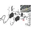 BMW I I3 I3s I01 i3 120Ah rankenos laikiklis kairėje Pirminis dengtas originalus 51217379771