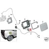 BMW I I3 I3S I01 I3 120AH REX 60AH dangtelio pavara originalus 51177335771