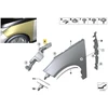 Bmw I3 I01 Kairysis Priekinis Šoninis Skydas Originalus 51647368157