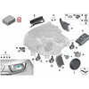 Bmw I3 I8 Galinio Žibintų Servo Variklio Remonto Komplektas Originalus 63117367753