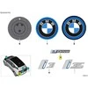 BMW i3 i8 SERIES I01 I12 I15 galinės pavarų dėžės emblema, etiketė, ženkliukas 51147338202 Originali