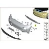 BMW I3 Serijos I01 Priekinis Bamperio Oro Įsiurbimo Apdaila Originali 51117296819